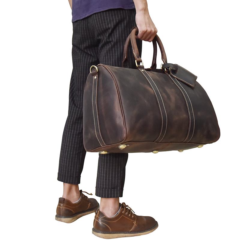 Steel Horse Leather The Bjarke Large Weekender - Stiles Supply Co.