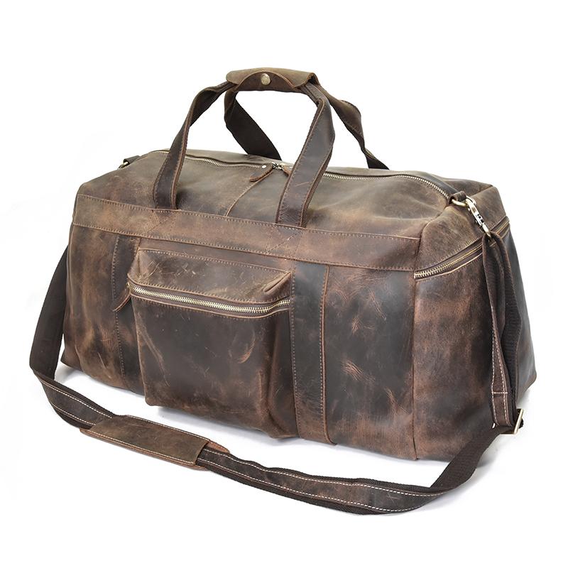 Steel Horse Leather The Colden Duffle Bag - Stiles Supply Co.
