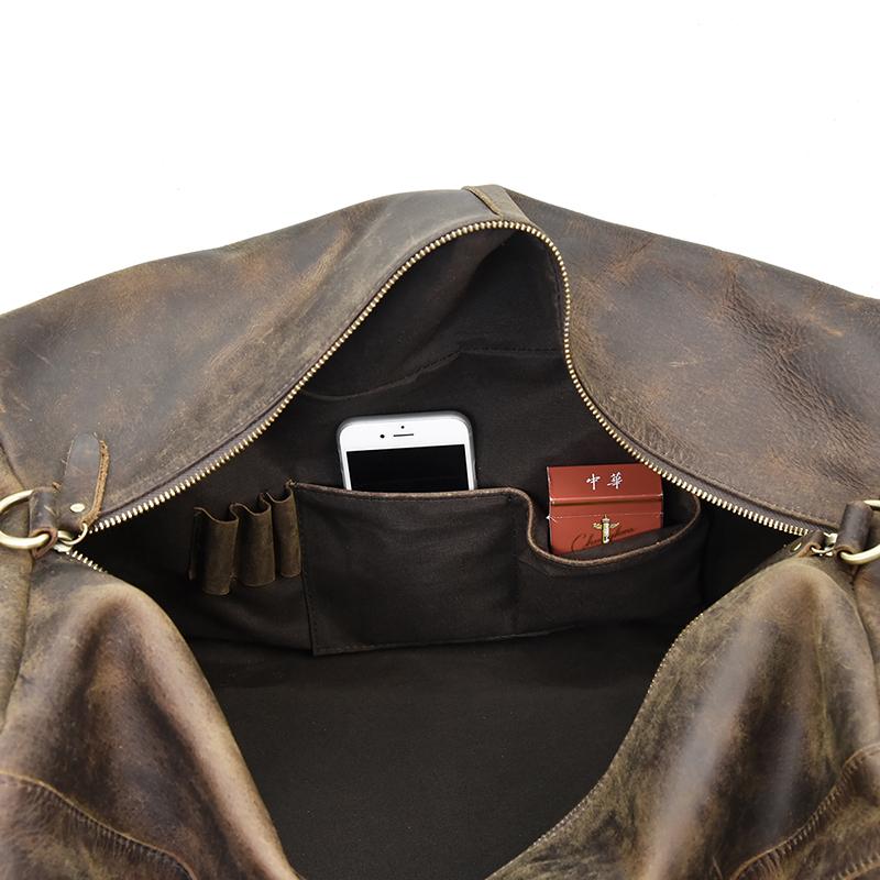 Steel Horse Leather The Colden Duffle Bag - Stiles Supply Co.
