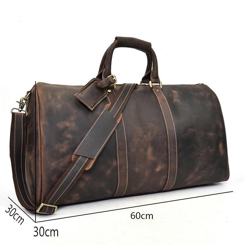 Steel Horse Leather The Bjarke Large Weekender - Stiles Supply Co.