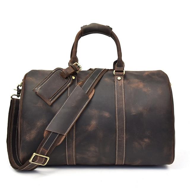 Steel Horse Leather The Brandt Small Weekender - Stiles Supply Co.