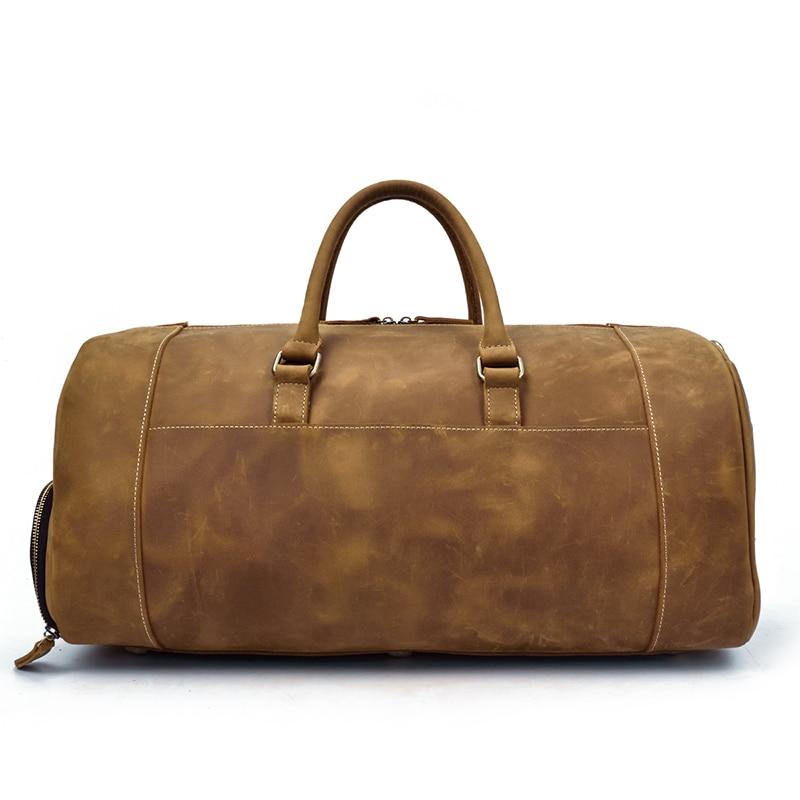 Steel Horse Leather The Bard Weekender Leather Duffle Bag - Stiles Supply Co.