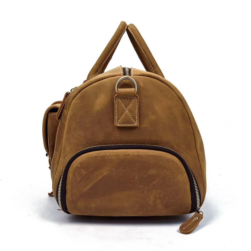 Steel Horse Leather The Bard Weekender Leather Duffle Bag - Stiles Supply Co.