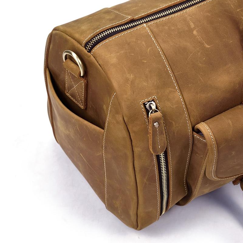 Steel Horse Leather The Bard Weekender Leather Duffle Bag - Stiles Supply Co.