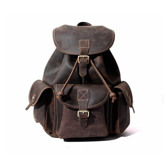 Steel Horse Leather The Asmund Leather Backpack - Stiles Supply Co.