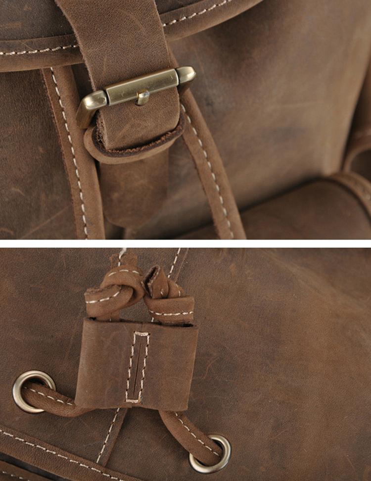 Steel Horse Leather The Asmund Leather Backpack - Stiles Supply Co.