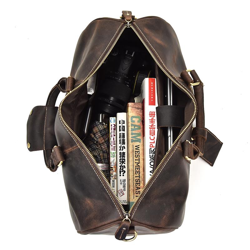 Steel Horse Leather The Brandt Small Weekender - Stiles Supply Co.