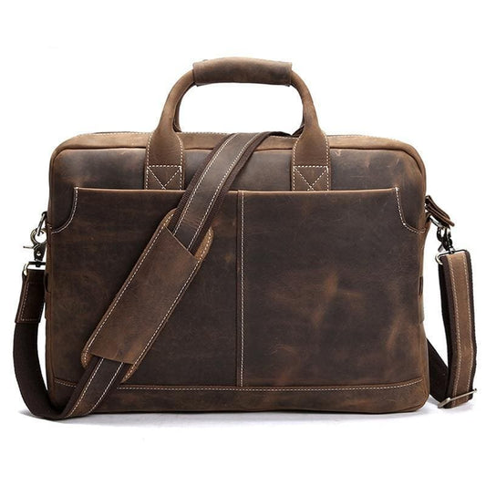 Steel Horse Leather The Welch Briefcase - Stiles Supply Co.