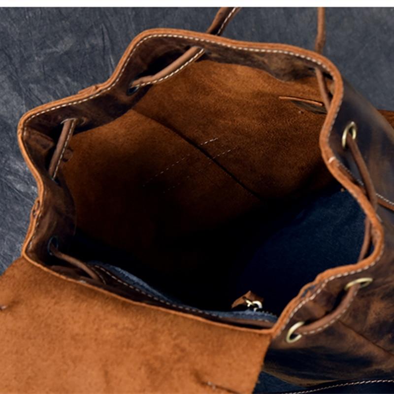 Steel Horse Leather The Olaf Rucksack - Stiles Supply Co.
