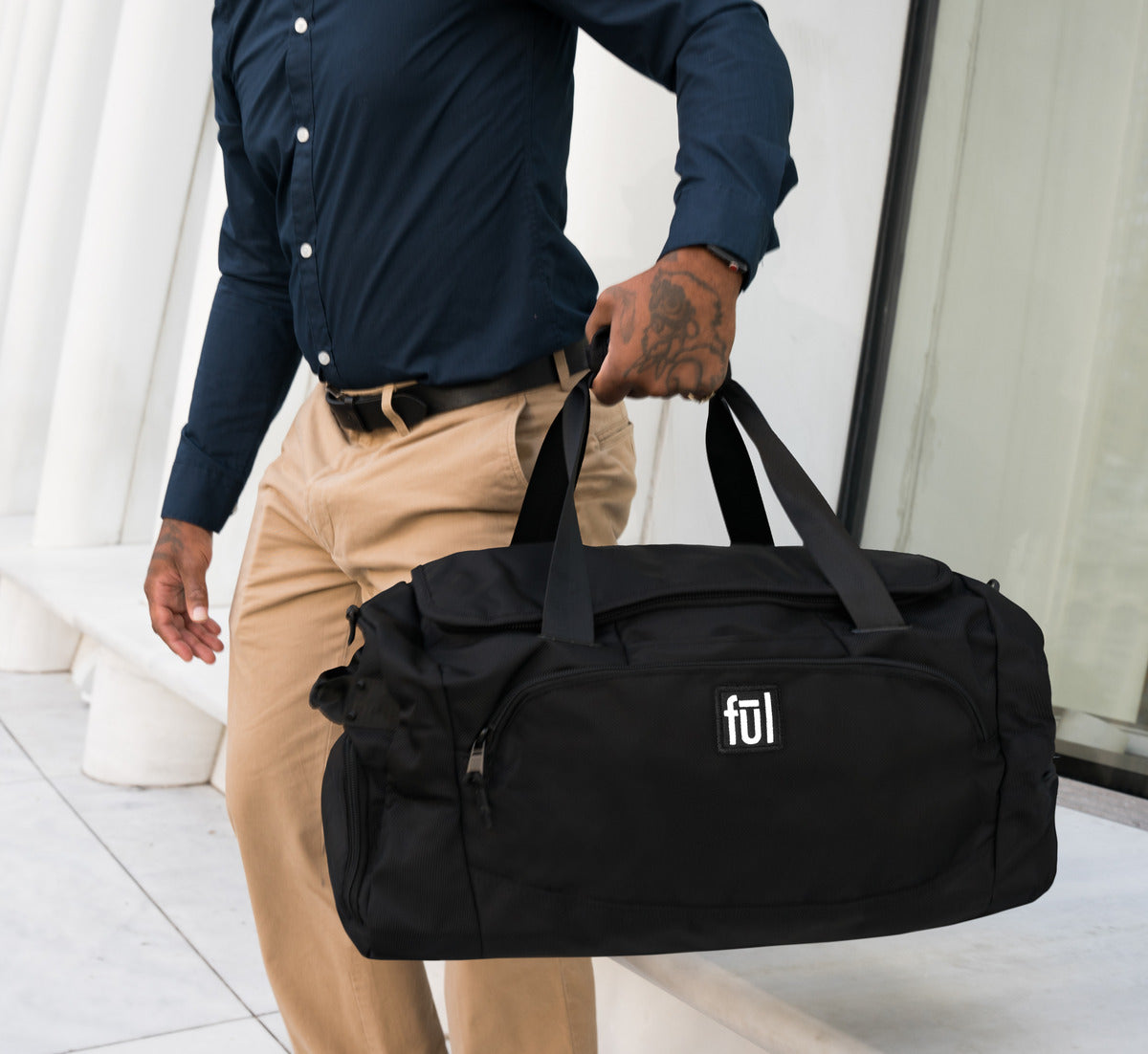 Tactics Collection Siege Duffle, Black - Stiles Supply Co.