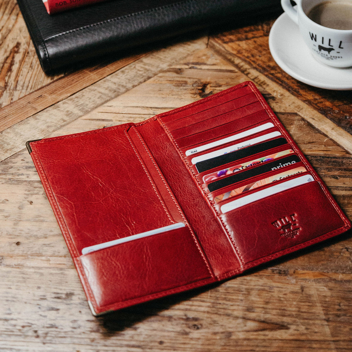 Will Leather Goods William Pocket Secretary Wallet
