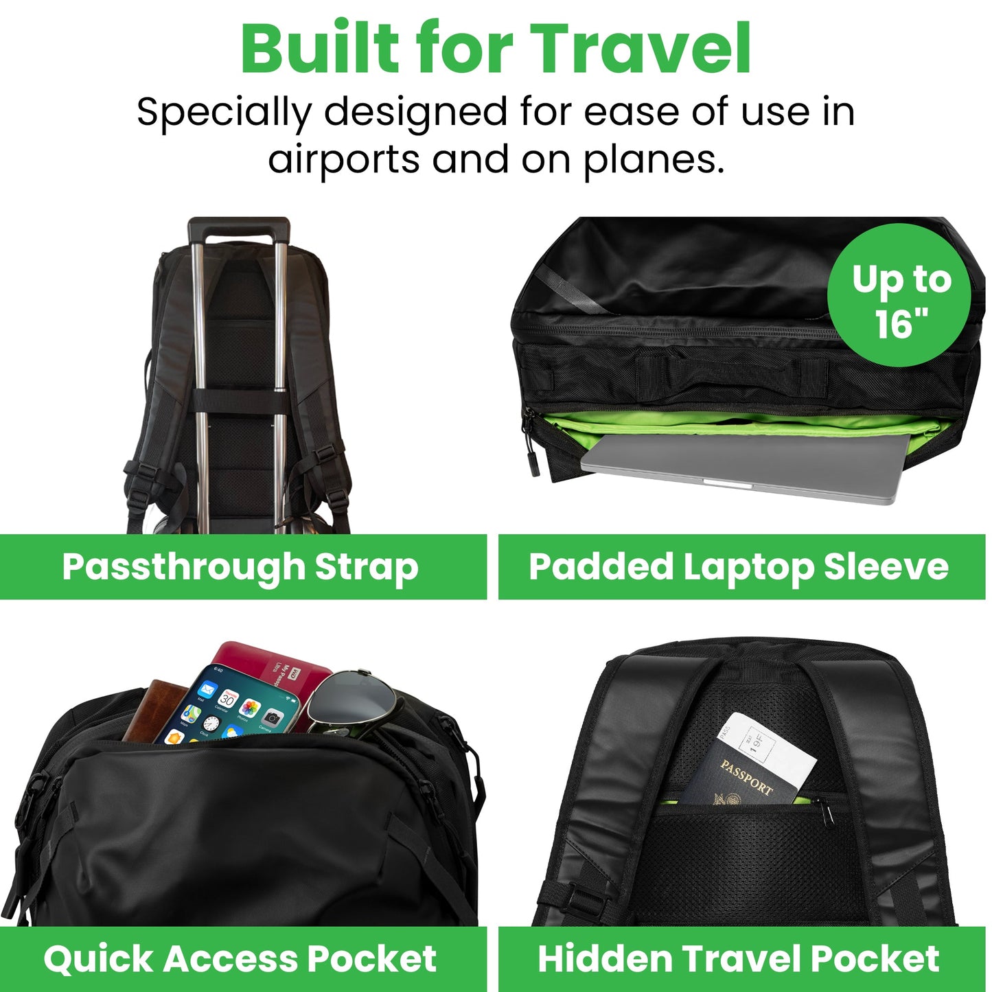 COR Surf The Island Hopper Travel Backpack 28L
