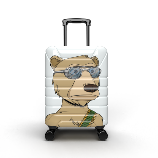 Stiles Supply Co. X Bugatti Ammo Bear Carry On Luggage