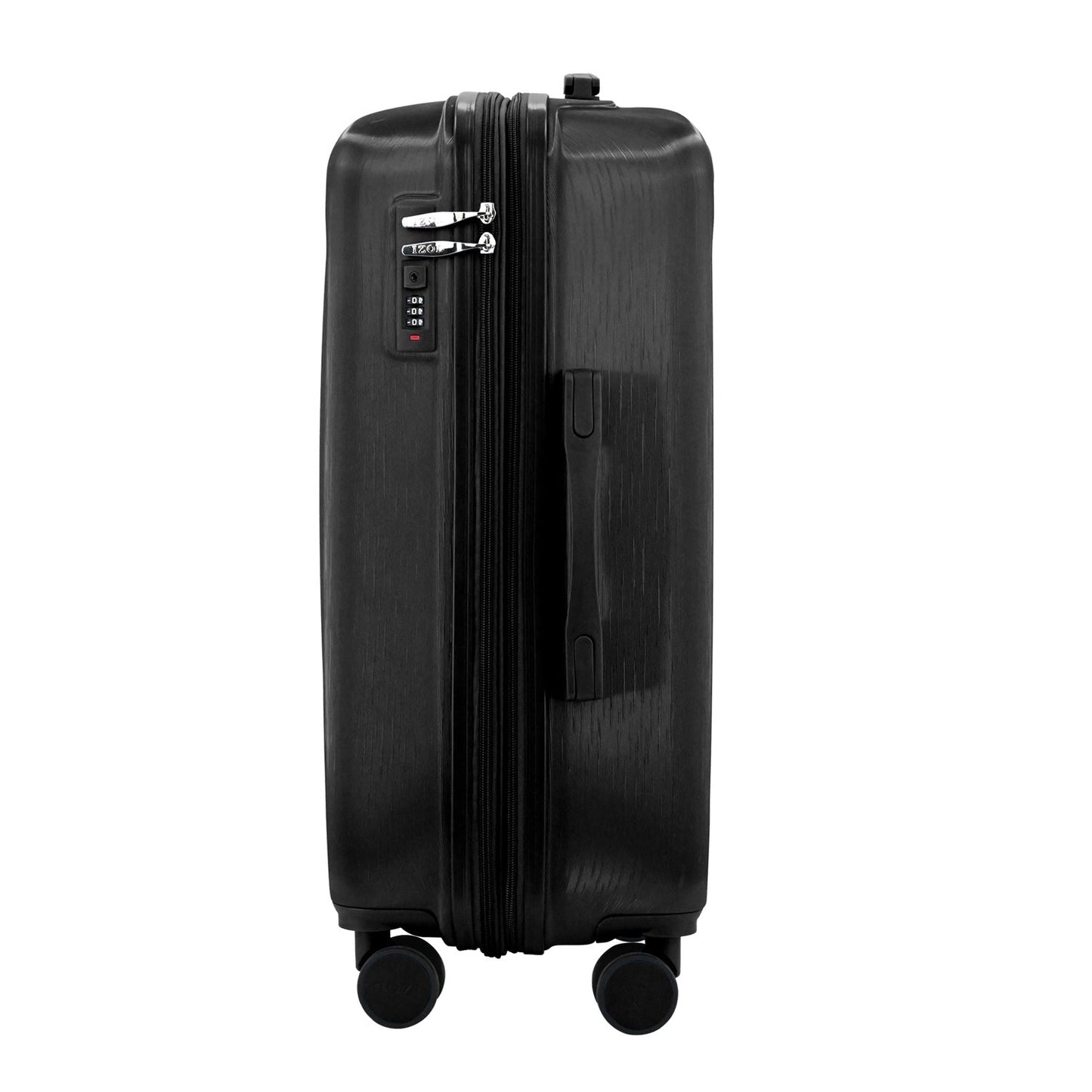 IZOD Mateo 20-Inch Carry-On Luggage – Lightweight Expandable ABS Hardside Suitcase with 360° Dual Spinner Wheels & Built-In Combo Lock
