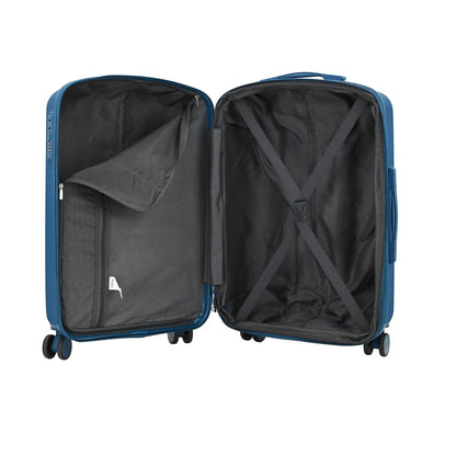 IZOD Mateo 20-Inch Carry-On Luggage – Lightweight Expandable ABS Hardside Suitcase with 360° Dual Spinner Wheels & Built-In Combo Lock