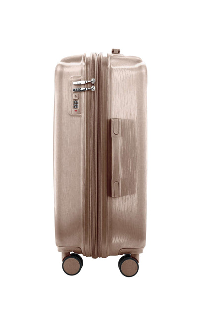 IZOD Mateo 20-Inch Carry-On Luggage – Lightweight Expandable ABS Hardside Suitcase with 360° Dual Spinner Wheels & Built-In Combo Lock