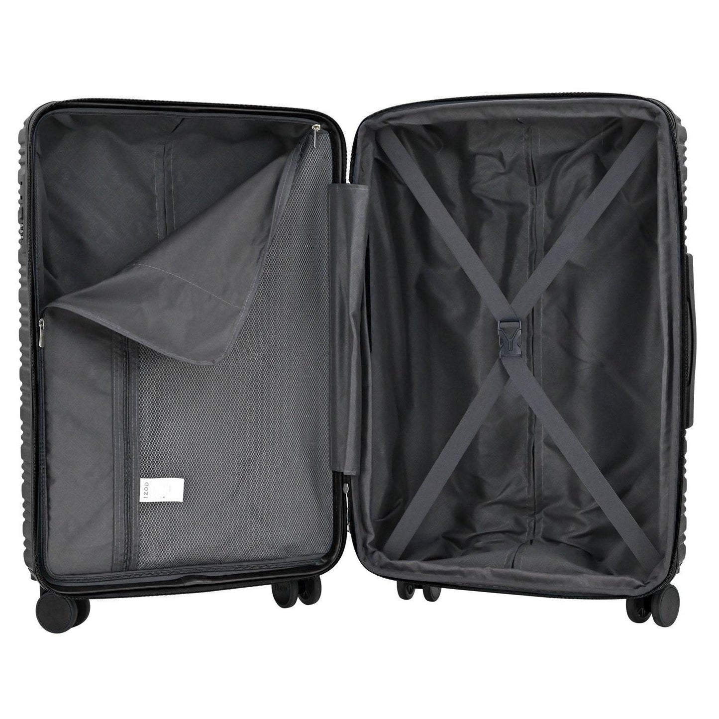 IZOD Romeo 20-Inch Carry-On Luggage – Lightweight Expandable ABS Hardside Suitcase with 360° Dual Spinner Wheels & Built-In Combo Lock