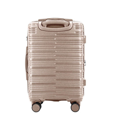 IZOD Romeo 20-Inch Carry-On Luggage – Lightweight Expandable ABS Hardside Suitcase with 360° Dual Spinner Wheels & Built-In Combo Lock