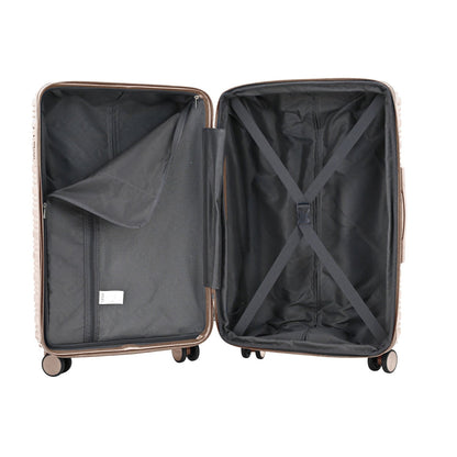 IZOD Romeo 20-Inch Carry-On Luggage – Lightweight Expandable ABS Hardside Suitcase with 360° Dual Spinner Wheels & Built-In Combo Lock