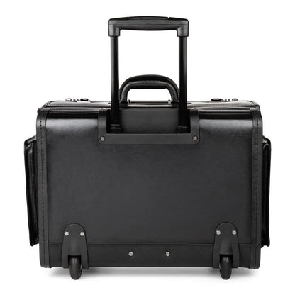 Bugatti Leather Warren Business Case on Wheels - Stiles Supply Co.