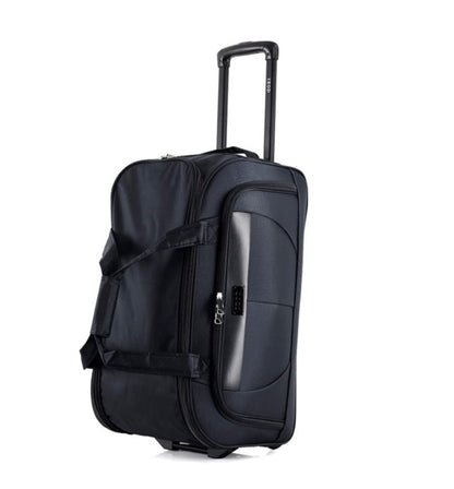 IZOD Carol 20" Lightweight Soft Shell Rolling Duffel Bag with Wheels and Telescopic Handle – Travel-Ready Luggage Duffel