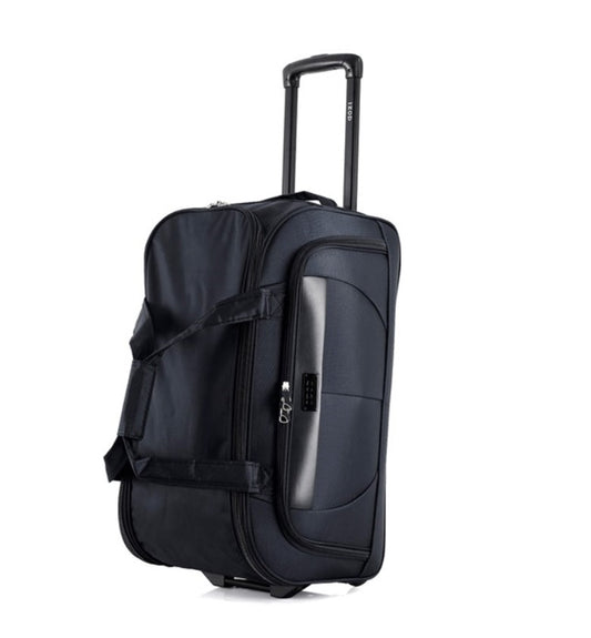 IZOD Carol 20" Lightweight Soft Shell Rolling Duffel Bag with Wheels and Telescopic Handle – Travel-Ready Luggage Duffel