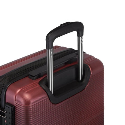 Bugatti Brussels 3-Piece Spinner Luggage Set | Durable Hard-Shell Suitcases
