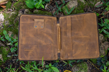 Romfre Kahala Leather Portfolio - Stiles Supply Co.
