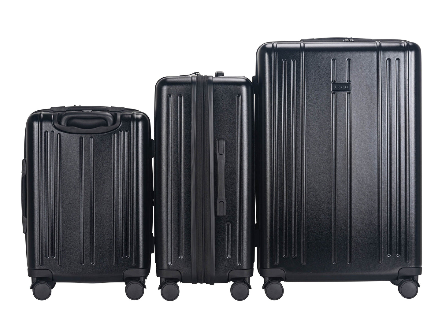 IZOD ISLA 3-Piece Luggage Set – Lightweight ABS Hard Shell Suitcases with 360° Spinner Wheels, Telescopic Handle & Expandable Design (28”/24”/20”)