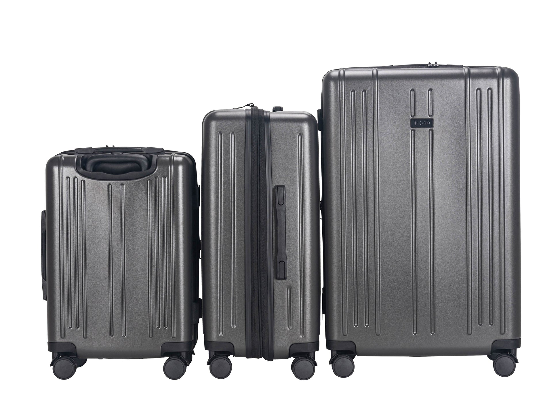 IZOD ISLA 3-Piece Luggage Set – Lightweight ABS Hard Shell Suitcases with 360° Spinner Wheels, Telescopic Handle & Expandable Design (28”/24”/20”)