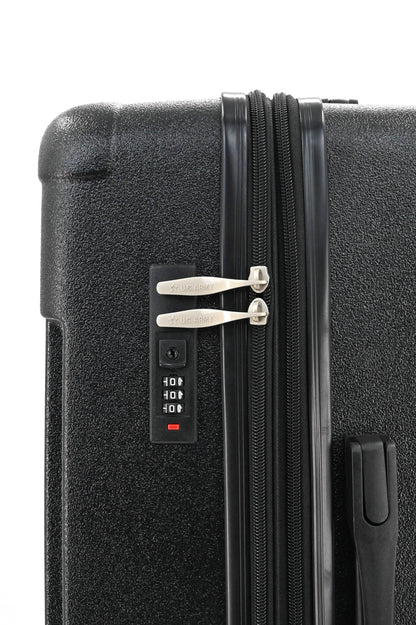 US Army Hawk 3-Piece Luggage Set – Lightweight Expandable ABS Hard Shell Suitcases with Spinner Wheels & Logo Print (28”/24”/20”) – Military Travel Collection