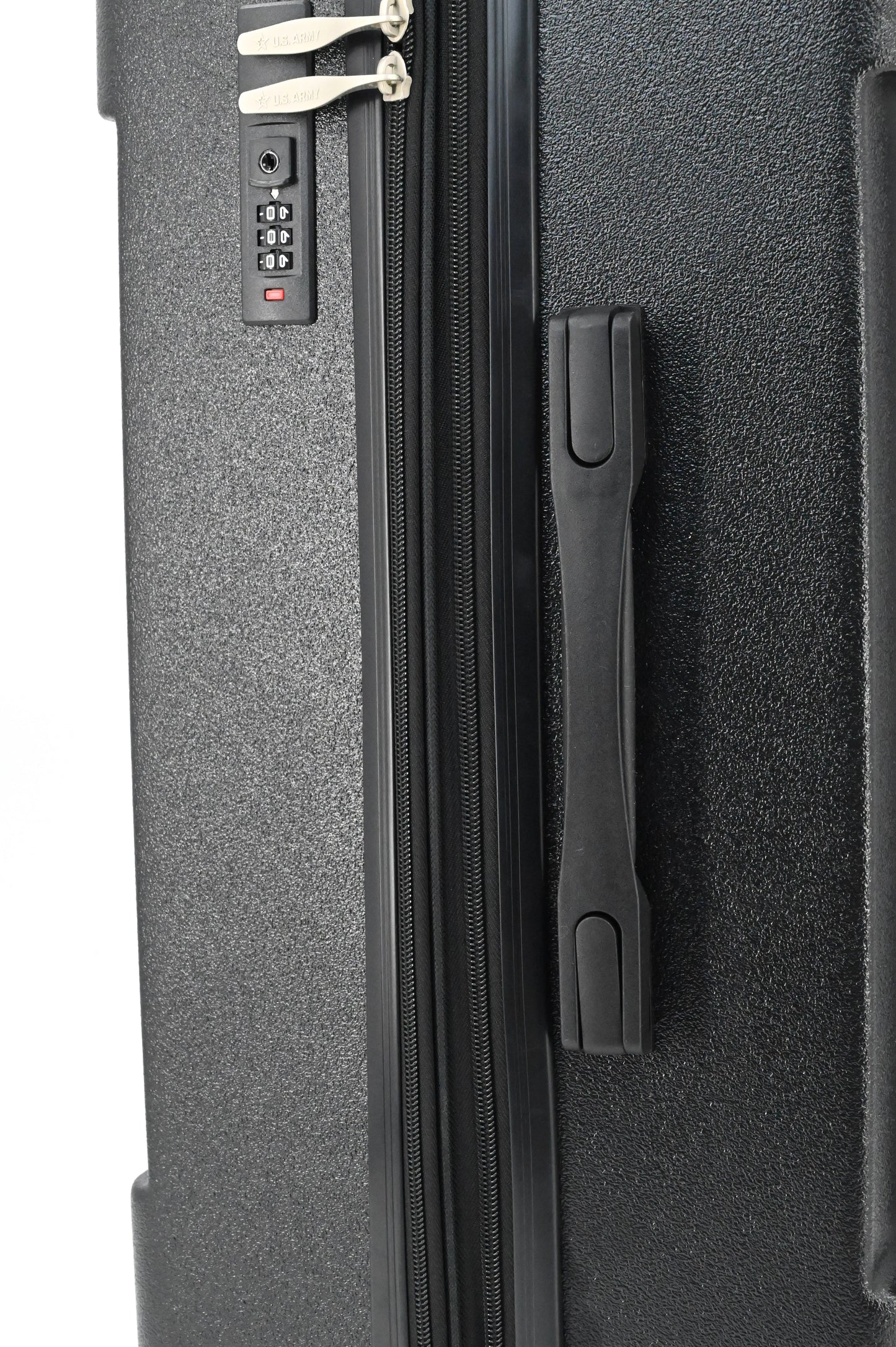 US Army Hawk 3-Piece Luggage Set – Lightweight Expandable ABS Hard Shell Suitcases with Spinner Wheels & Logo Print (28”/24”/20”) – Military Travel Collection