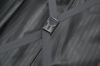 US Army Hawk 3-Piece Luggage Set – Lightweight Expandable ABS Hard Shell Suitcases with Spinner Wheels & Logo Print (28”/24”/20”) – Military Travel Collection