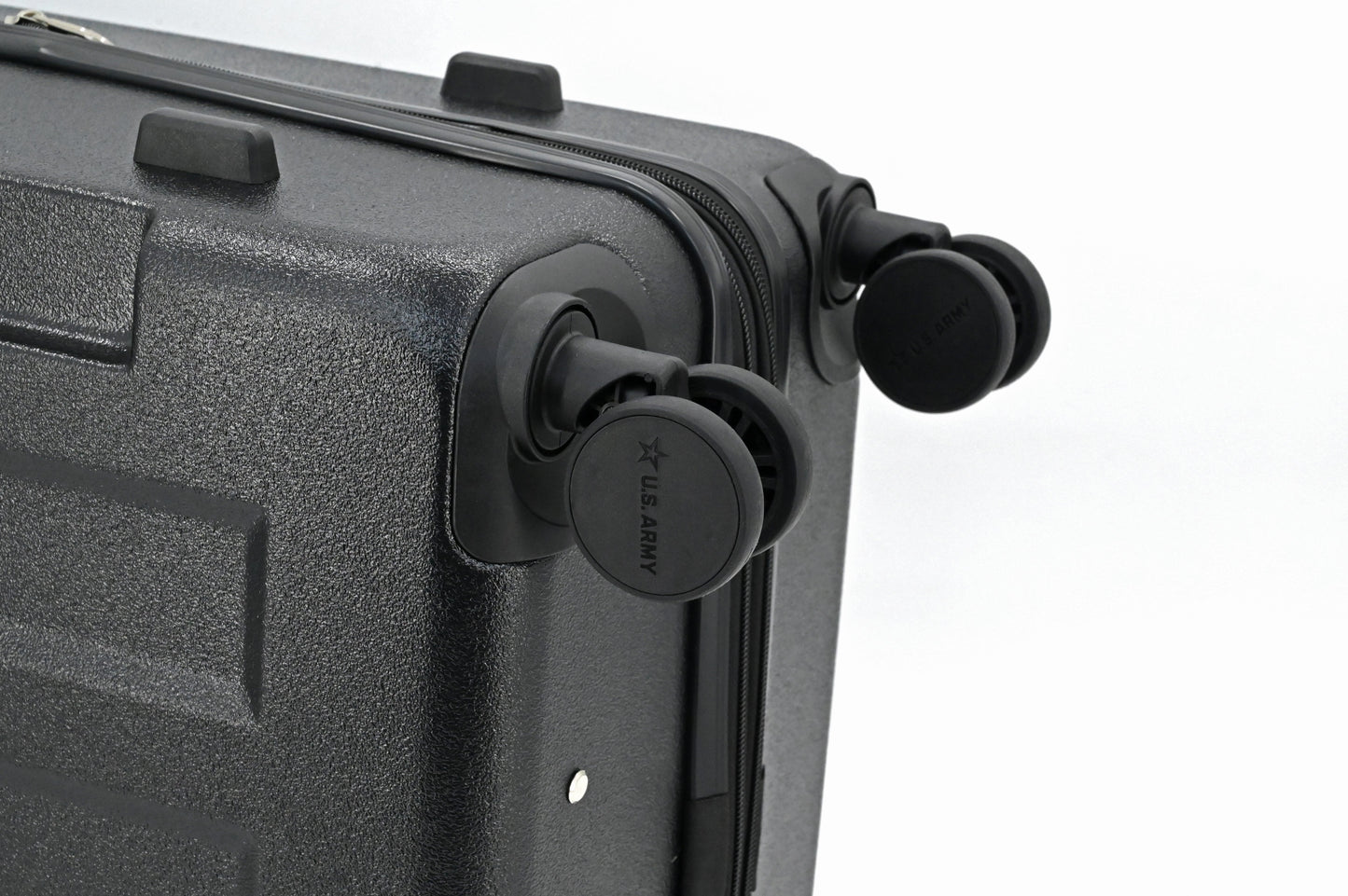 US Army Hawk 3-Piece Luggage Set – Lightweight Expandable ABS Hard Shell Suitcases with Spinner Wheels & Logo Print (28”/24”/20”) – Military Travel Collection