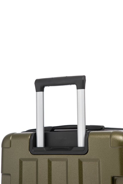 US Army Hawk 3-Piece Luggage Set – Lightweight Expandable ABS Hard Shell Suitcases with Spinner Wheels & Logo Print (28”/24”/20”) – Military Travel Collection