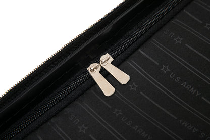 US Army Hawk 3-Piece Luggage Set – Lightweight Expandable ABS Hard Shell Suitcases with Spinner Wheels & Logo Print (28”/24”/20”) – Military Travel Collection