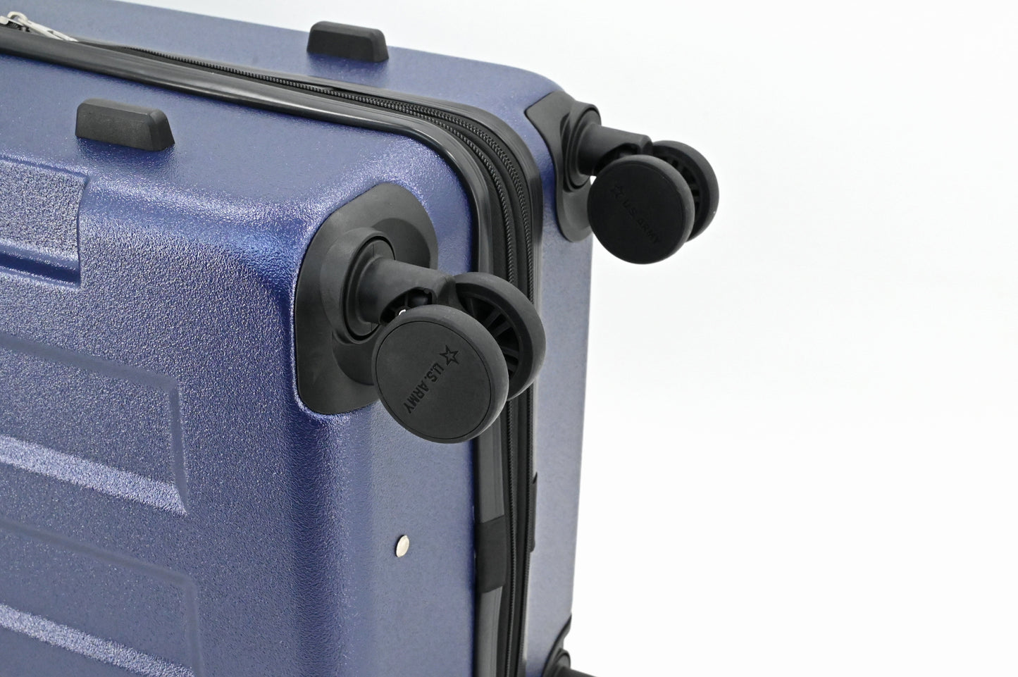 US Army Hawk 3-Piece Luggage Set – Lightweight Expandable ABS Hard Shell Suitcases with Spinner Wheels & Logo Print (28”/24”/20”) – Military Travel Collection