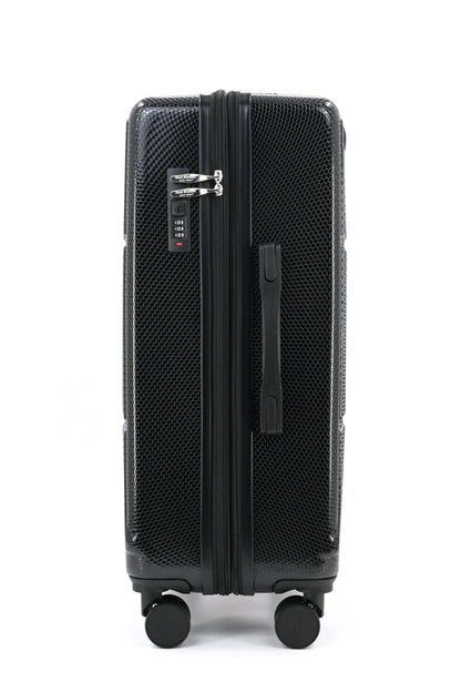 ISAAC MIZRAHI AERO 3-Piece Luggage Set – Lightweight Expandable ABS Hard Shell Suitcases with Spinner Wheels (28”/24”/20”) – Designer Travel Set