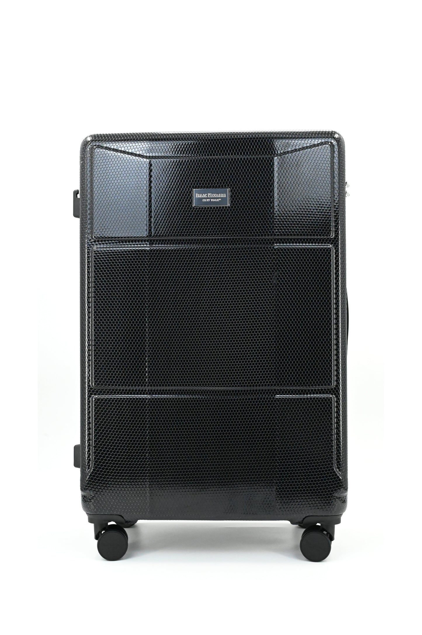 ISAAC MIZRAHI AERO 3-Piece Luggage Set – Lightweight Expandable ABS Hard Shell Suitcases with Spinner Wheels (28”/24”/20”) – Designer Travel Set