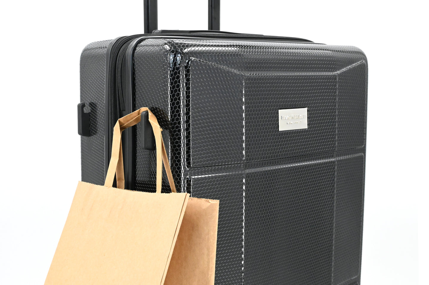 ISAAC MIZRAHI AERO 3-Piece Luggage Set – Lightweight Expandable ABS Hard Shell Suitcases with Spinner Wheels (28”/24”/20”) – Designer Travel Set