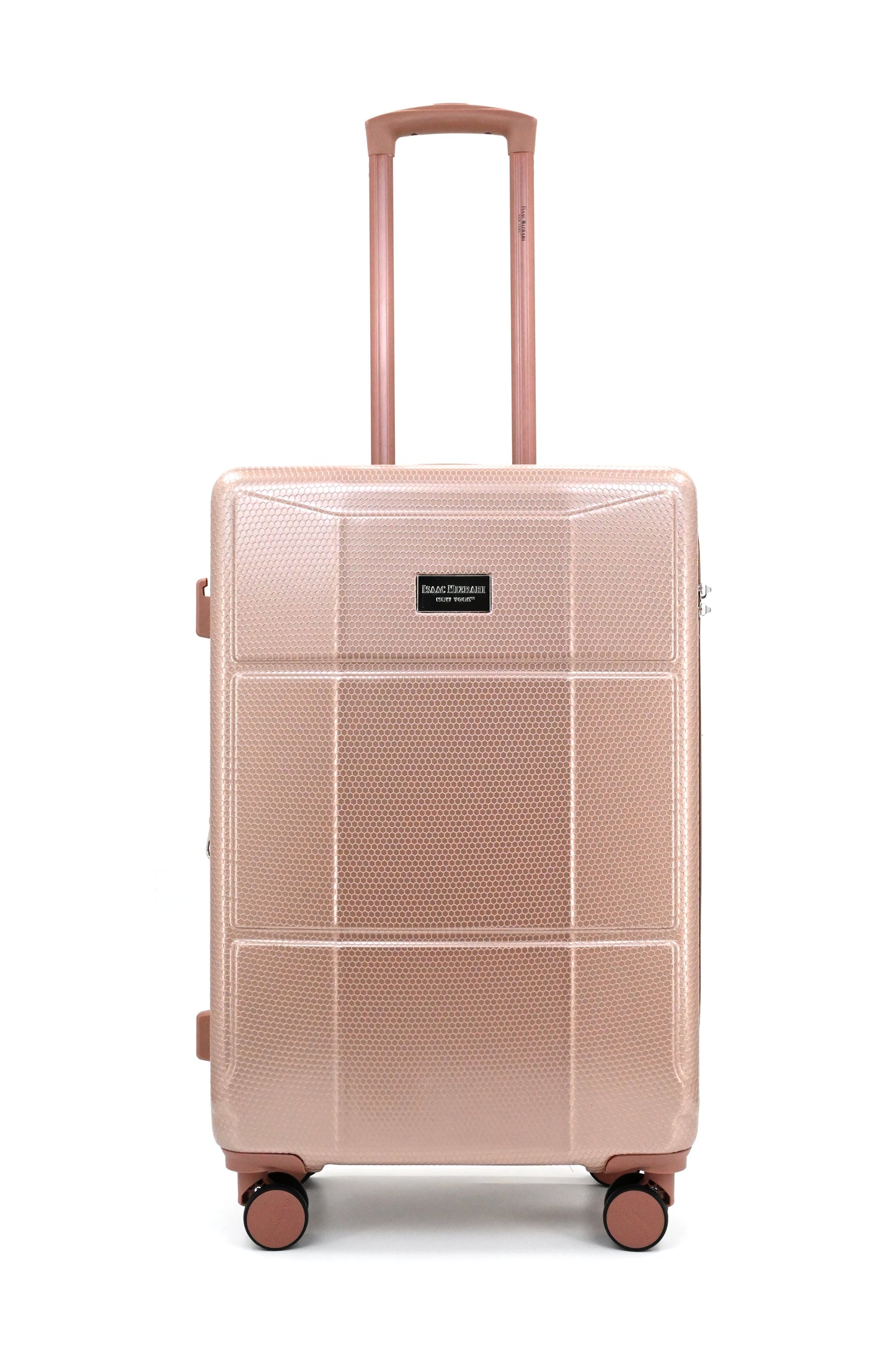 ISAAC MIZRAHI AERO 3-Piece Luggage Set – Lightweight Expandable ABS Hard Shell Suitcases with Spinner Wheels (28”/24”/20”) – Designer Travel Set