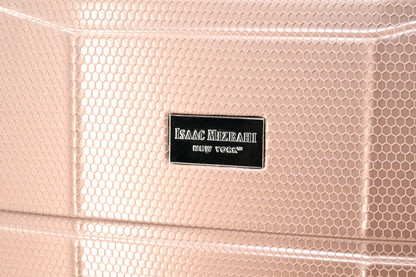 ISAAC MIZRAHI AERO 3-Piece Luggage Set – Lightweight Expandable ABS Hard Shell Suitcases with Spinner Wheels (28”/24”/20”) – Designer Travel Set