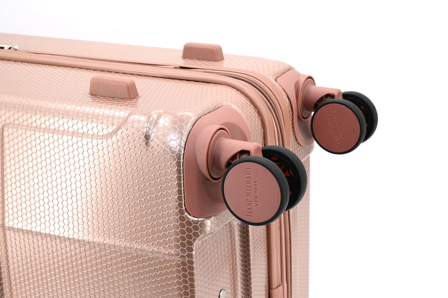 ISAAC MIZRAHI AERO 3-Piece Luggage Set – Lightweight Expandable ABS Hard Shell Suitcases with Spinner Wheels (28”/24”/20”) – Designer Travel Set