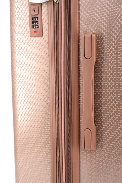 ISAAC MIZRAHI AERO 3-Piece Luggage Set – Lightweight Expandable ABS Hard Shell Suitcases with Spinner Wheels (28”/24”/20”) – Designer Travel Set