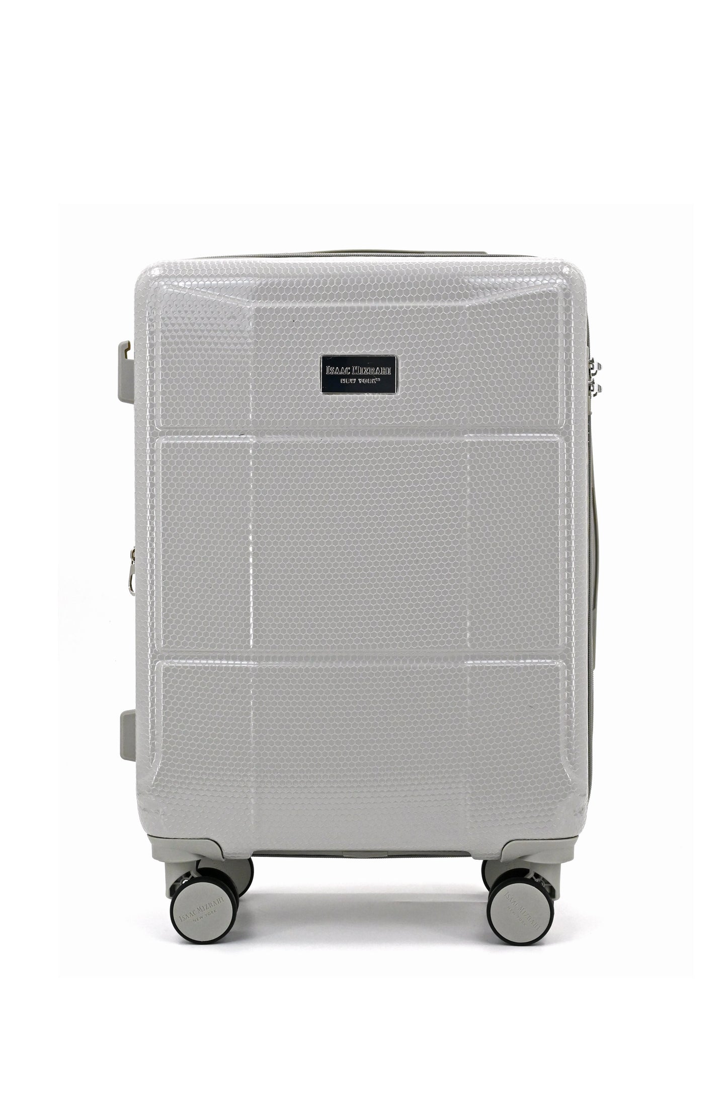 ISAAC MIZRAHI AERO 3-Piece Luggage Set – Lightweight Expandable ABS Hard Shell Suitcases with Spinner Wheels (28”/24”/20”) – Designer Travel Set