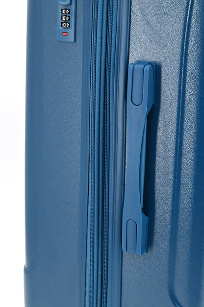 ISAAC MIZRAHI LUNA 3-Piece Luggage Set – Lightweight Expandable ABS Hard Shell Suitcases with Spinner Wheels (28”/24”/20”) – Designer Travel Set