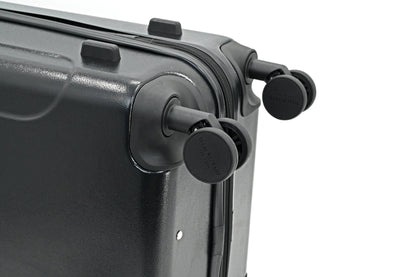 ISAAC MIZRAHI LUNA 3-Piece Luggage Set – Lightweight Expandable ABS Hard Shell Suitcases with Spinner Wheels (28”/24”/20”) – Designer Travel Set