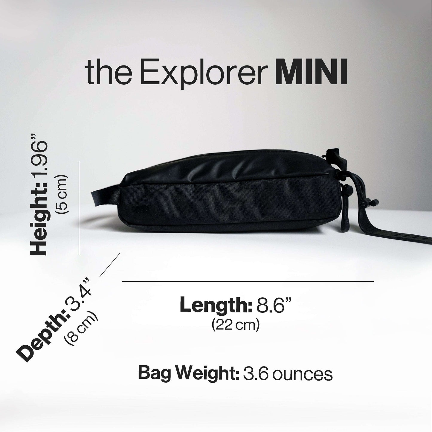 Gravel Explorer MINI™ Toiletry Bag - Minimal Travel - Stiles Supply Co.