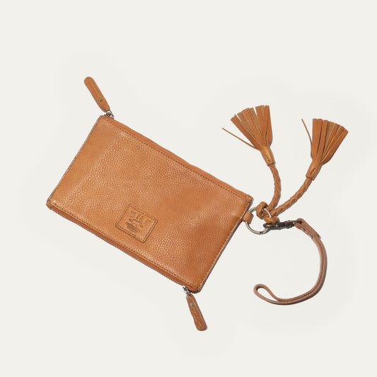 Will Leather Goods Two Zipper Pouch