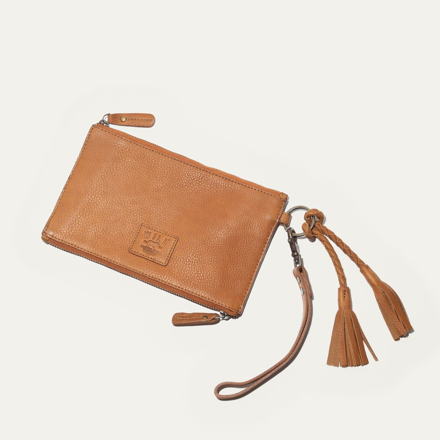 Will Leather Goods Two Zipper Pouch